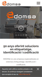 Mobile Screenshot of edomsa.es